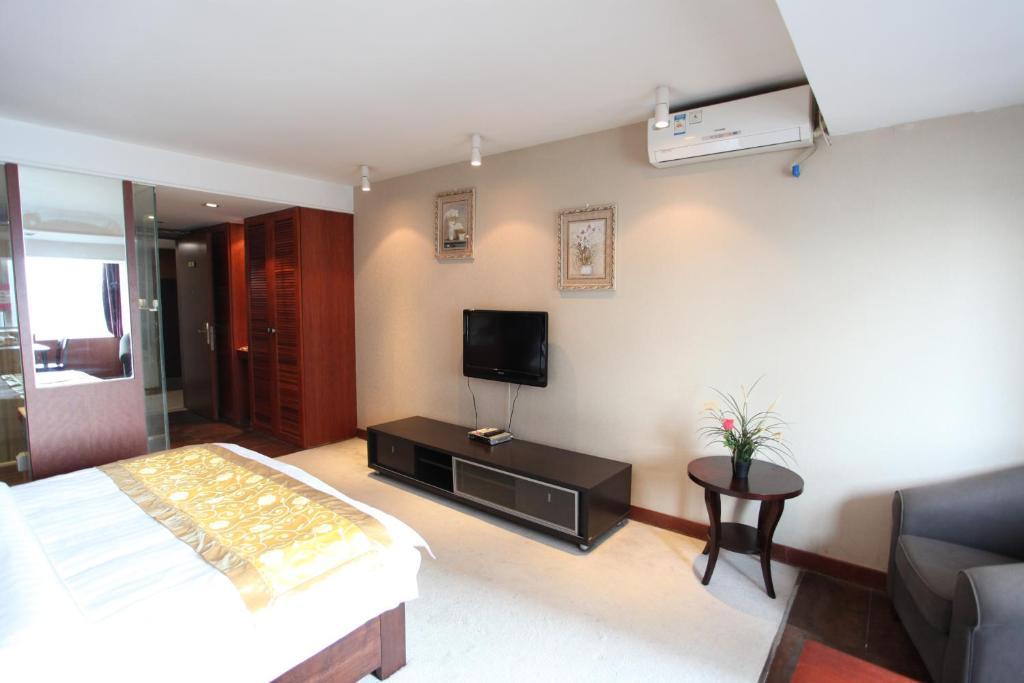 Chengdu Comma Apartment Hotel - Xinian Branch Værelse billede